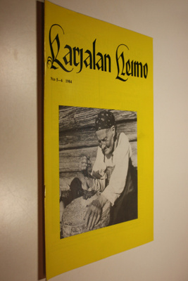 Karjalan heimo n:o 5-6/1984
