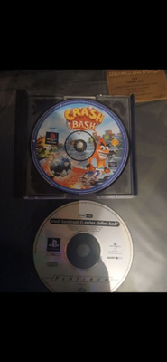 Crash bash ja crash bandicoot 2 ps1