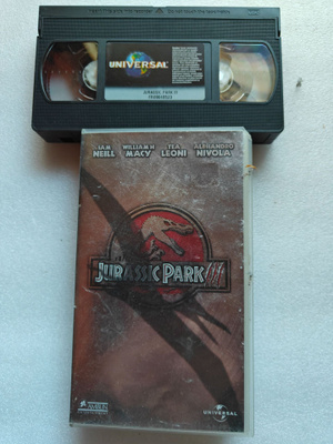 Jurassic park 3 VHS