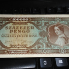 Hungary Unkari 100000 1945 P121 XF- - pikkukuva 1