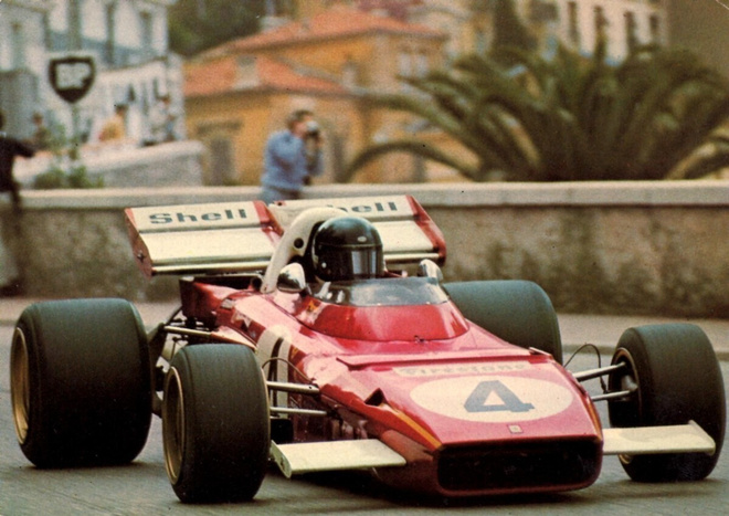 Ferrari 312 B2 Formula 1 -postikortti