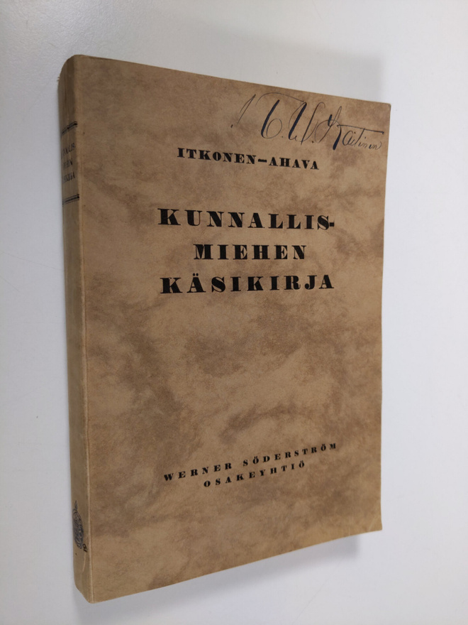 Rieti Itkonen : Kunnallismiehen käsikirja