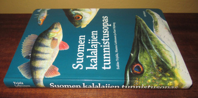Suomen kalalajien tunnistusopas v.2017, 223 sivua, kalastus
