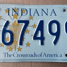 Indiana USA rekisterikilpi verotarra 2000 - pikkukuva 1