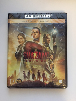 Shazam! Fury of the Gods (4K Ultra HD + Blu-ray) 2023 (UUSI)