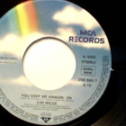 KIM WILDE  ::  YOU KEEP ME HANGIN' ON  ::  VINYYLI  7"  1986 - pikkukuva 3