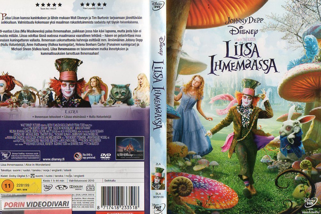LIISA IHMEMAASSA (TIM BURTON)	(11 265)	k-FI-DVD		johnny depp
