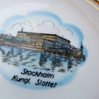 Stockholm Kungl. Slottet - Pieni matkamuistolautanen - pikkukuva 3