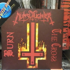 NUNSLAUGHTER - BURN THE CROSS M-/M- 7" - pikkukuva 1