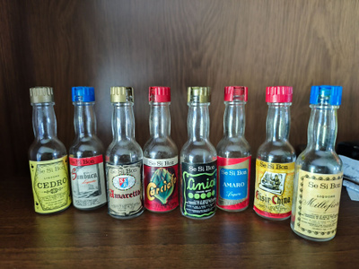 Vintage miniatyyripullot