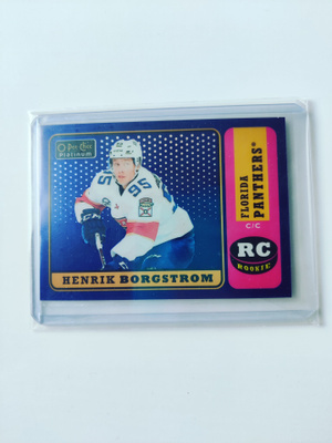 Henrik Borgström 18-19 Opc Platinum Retro Blue Rainbow /149