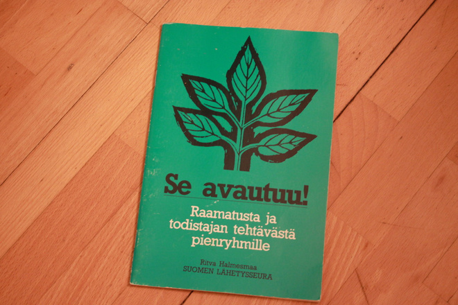 Ritva Halmesmaa Se avautuu! Raamatusta ja todistajan teht T1