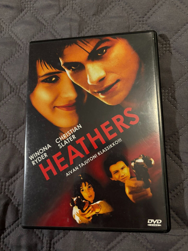 Heathers DVD (1989) Christian Slater - Winona Ryder