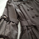 Tumma Trench-coat / Trenssi - koko L - pikkukuva 3