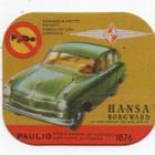 Kahvilappu Paulig HANSA BORGWARD - pikkukuva 1