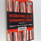International List of Geographical Serials - pikkukuva 1