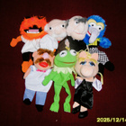 * HAUSKAT JA HYVÄT MUPPET SHOW KÄSINUKET / FIGUURIT 7 KPL * - pikkukuva 2