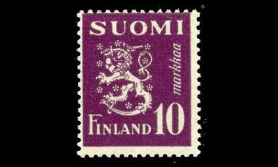 325 ** Leijona 10 mk violetti (1947)