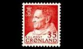 Grönlanti 54 ** Fredrik IX 35 öre (1963)