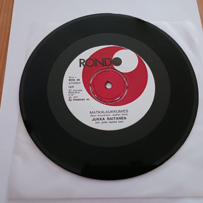 Jukka Raitanen – Matkalaukkumies 7" orig 1977 uusi mint