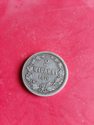 2 Markkaa 1870