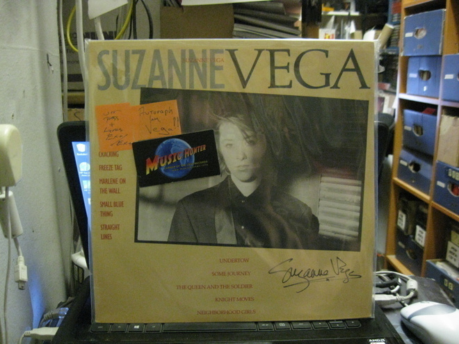 SUZANNE VEGA - SUZANNE VEGA LP NIMMARILLA! GER PRESS EX+/EX+