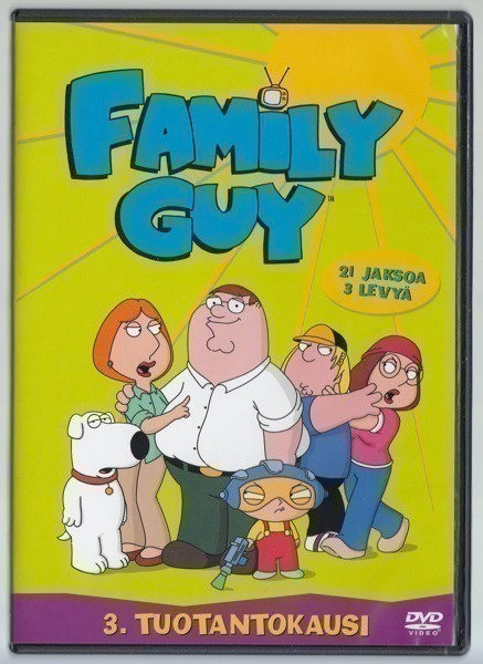 Family Guy : Kausi 3 (3DVD)