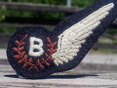 Kankainen Ilmailumerkki. Halkaisija - 86 mm.