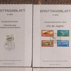 FDC-kortit BRD Berliini vuodet1979-82 kaikki, kansiossa - pikkukuva 2