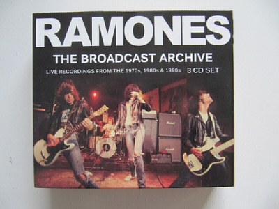 Ramones The Broadcast Archive 3 * CD Boxi 89 biisiä