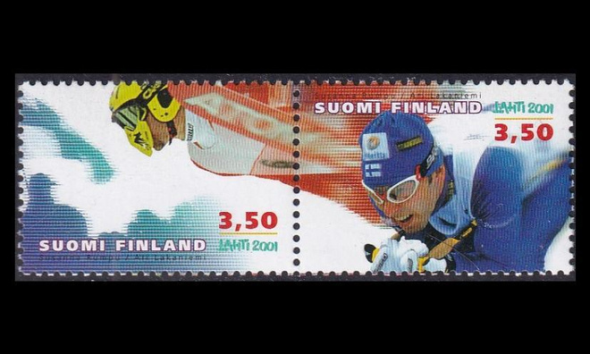 1547-8p ** Hiihdon MM-kilpailut (2001)
