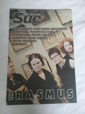 musiikkilehti indierockpunkmetalzine SUE elokuu 2005