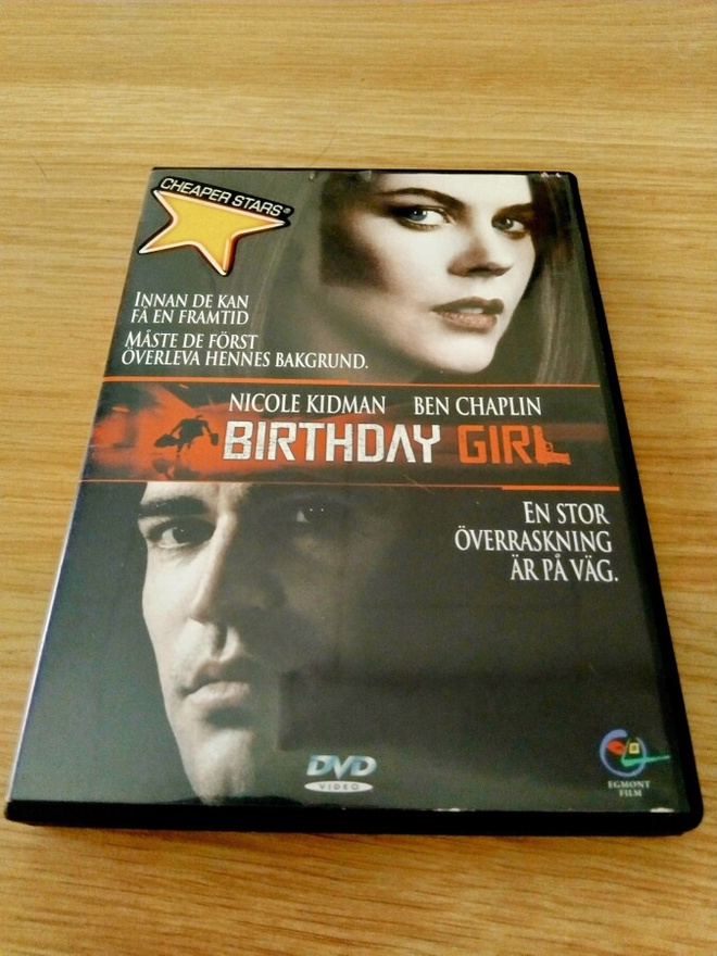 BIRTHDAY GIRL       DVD           ( egmont )