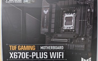 Asus TUF GAMING X670E-PLUS WIFI - AM5 ATX emolevy