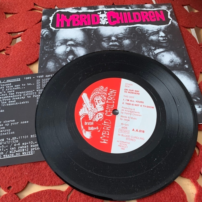 HYBRID CHILDREN: Brutal Babies - EP *FIN 1991