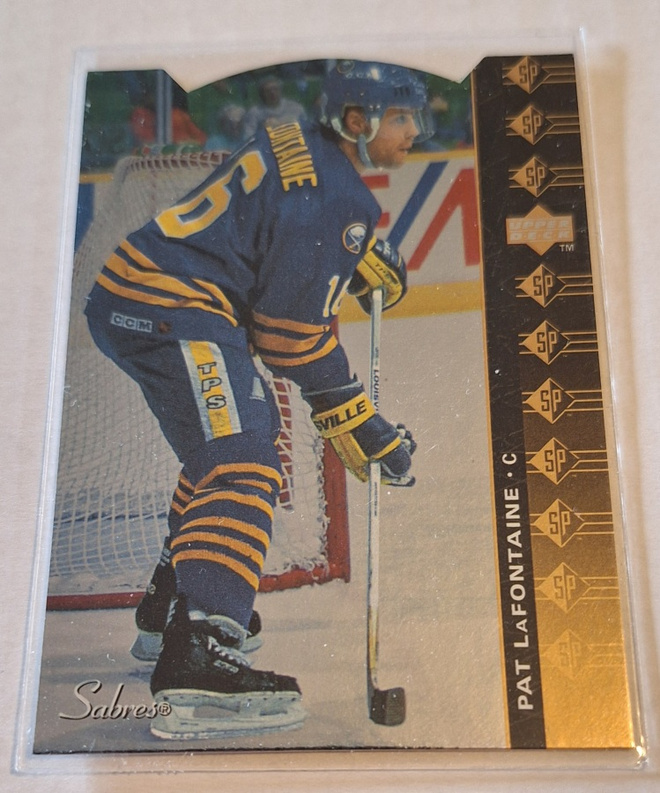 1994-95 Upper Deck SP Die-Cut Pat LaFontaine #SP-99