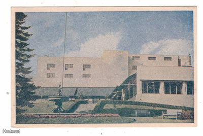 HÄMEENLINNA /AULANKO (A.V. HEIKKISEN värikuva 1940-luvulta)