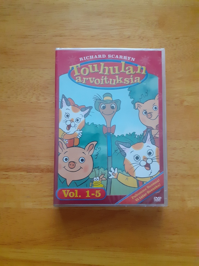 Touhulan arvoituksia Vol. 1-5 DVD