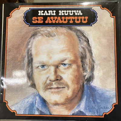 Kari Kuuva - Se avautuu (FIN/1982) LP
