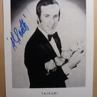 Taikuri Al Dantte & signeeraus, takana omistus 1972 - pikkukuva 1