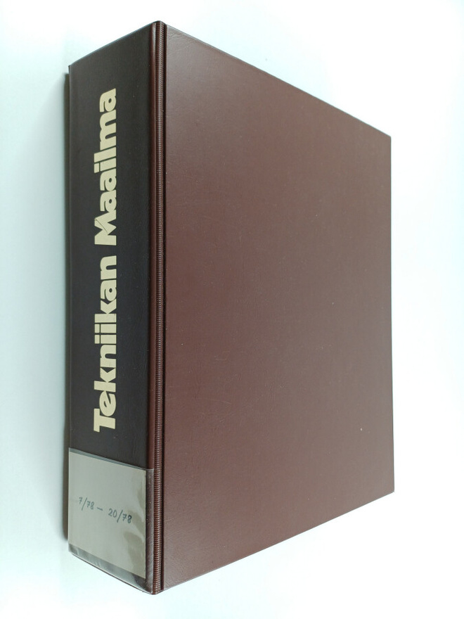 Tekniikan maailma 1978 (nrot 7-20 kansiossa)