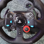 Logitech G29 -ratti + polkimet + vaihdekeppi – vähän käyt. - pikkukuva 4