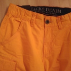 Uudet JACKS DENIM CO oranssit shortsit M-koko - pikkukuva 3