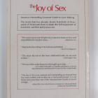 Alex Comfort : The Joy of Sex - A Gourmet Guide to love m... - pikkukuva 2
