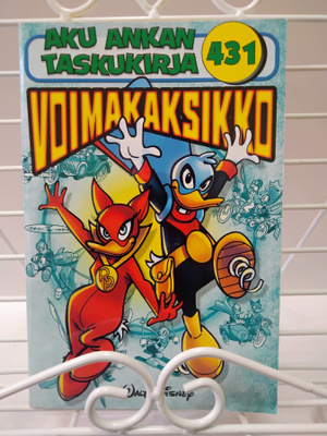 Aku Ankan taskukirja 431 Voimakaksikko