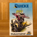 Esite Quicke etukuormaimet vuodelta 1986 - pikkukuva 1