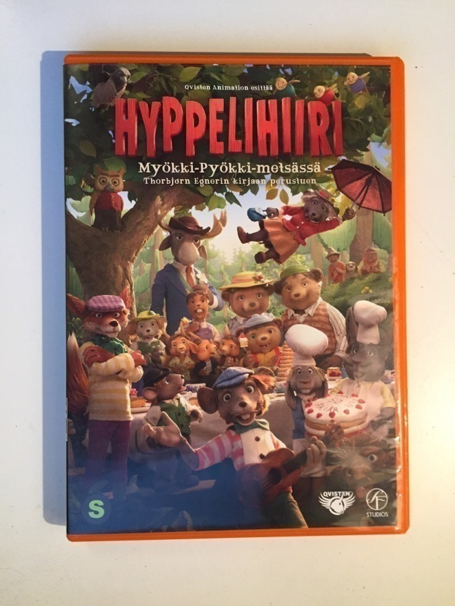 Hyppelihiiri Myökki-Pyökki-Metsässä (DVD) Puhuttu Suomeksi!