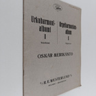 Oskar Merikanto : Urkuharmonialbumi 1 - pikkukuva 1