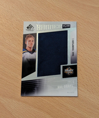 2023-24 SP Game Used Tage Thompson Banner Year