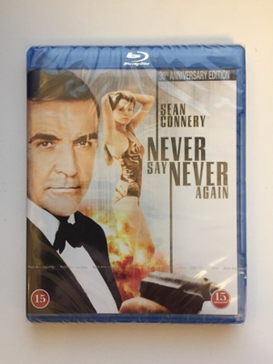 James Bond: Never Say Never Again (Blu-ray) 1983 (UUSI)